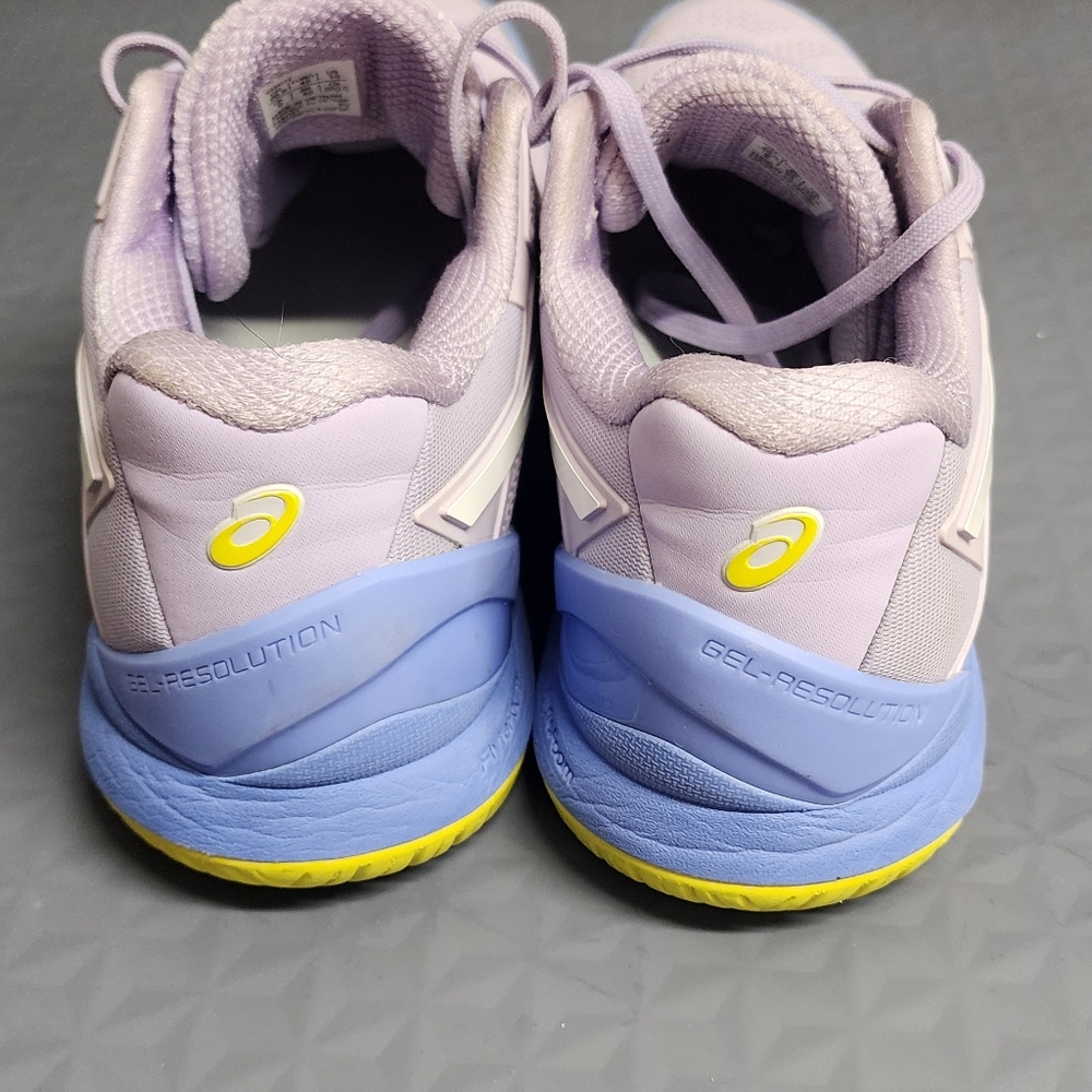 Asics Gel Resolution 8 Clay Court Shoe W sz 10 Lilac Dynawall FlyteFoam - Picture 13 of 13